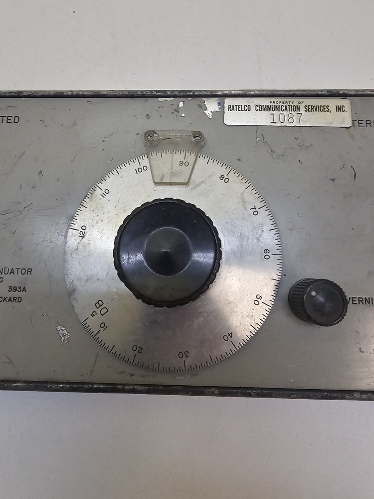 HP 393A Variable Attenuator 500-1000 Mhz