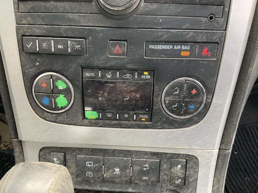 Used A/C Selector Switch fits: 2011 Gmc Acadia front automatic opt CJ2 Grade A