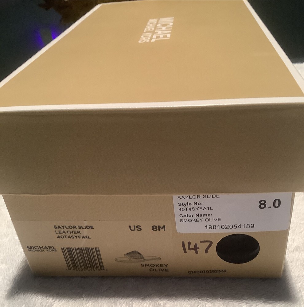 Michael Kors Empty Shoe Box 11x6”X 4”