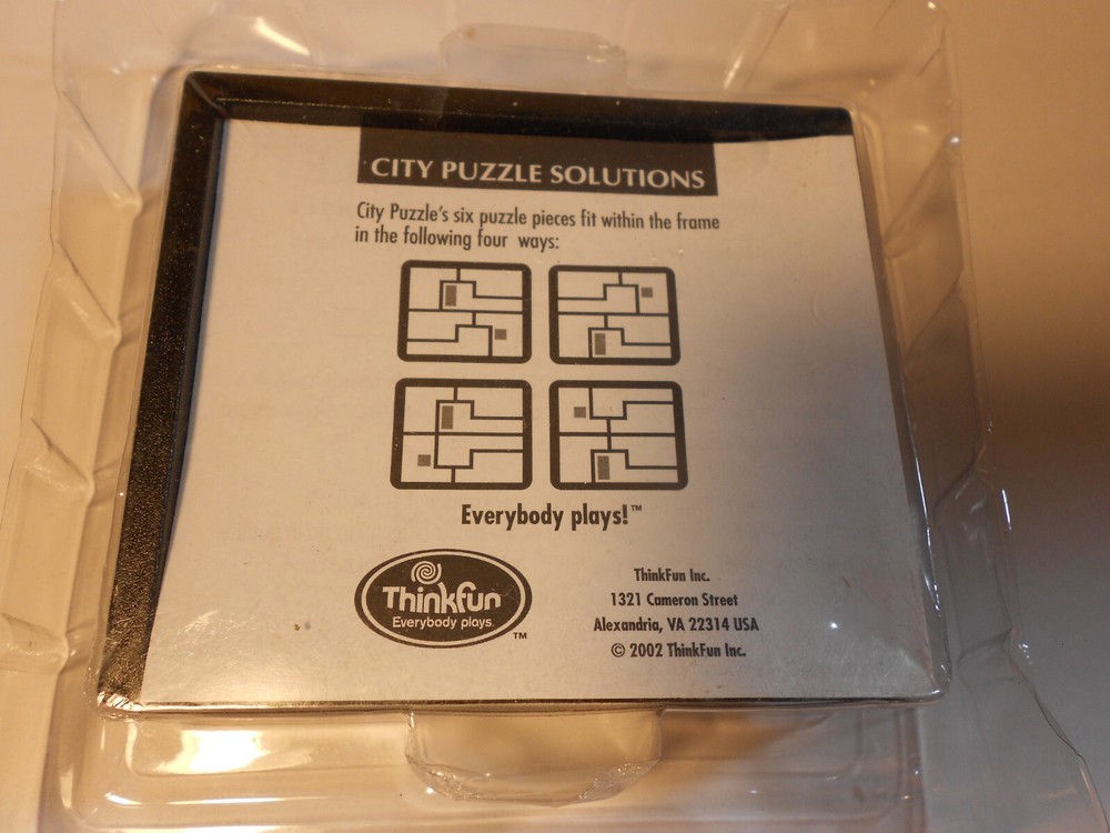2002 City Puzzle A4