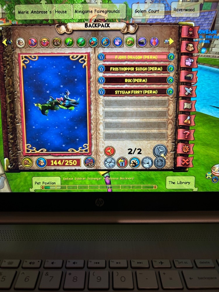 wizard101 account