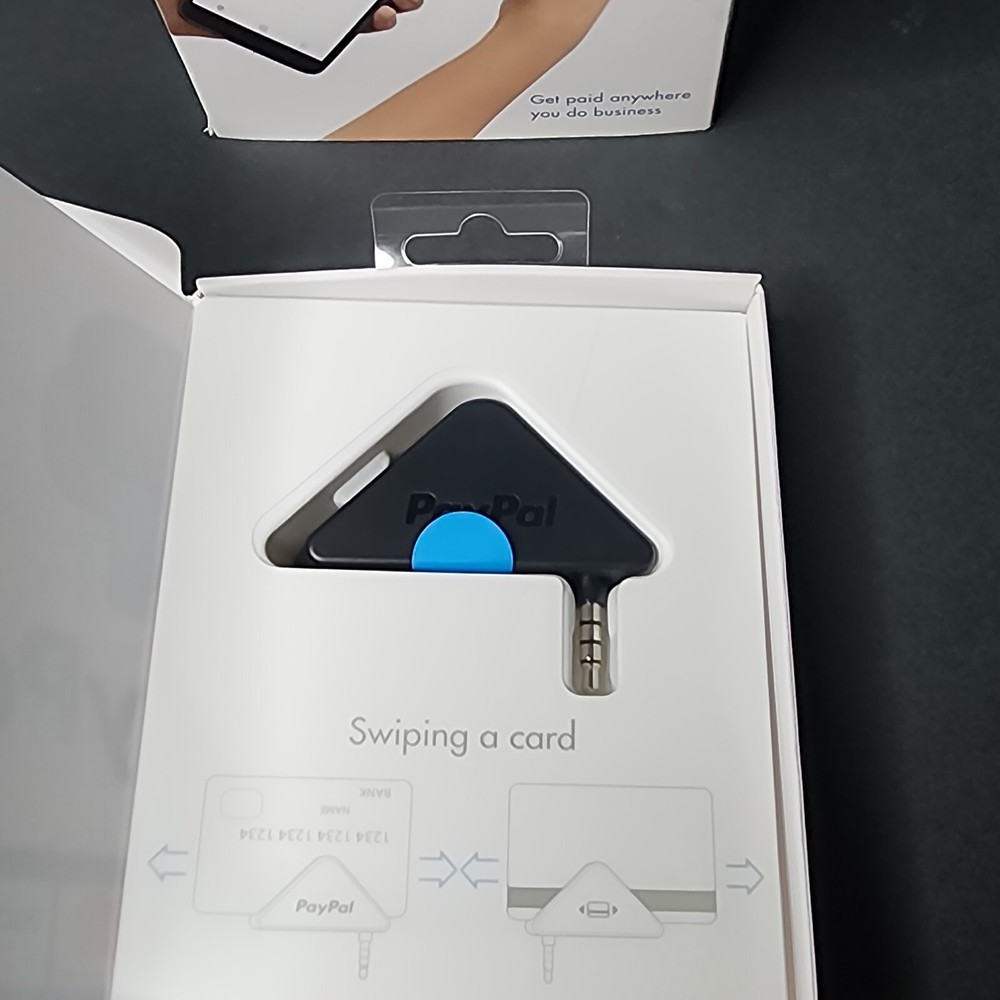 PayPal Mobile Card Reader / Triangular Swipe AUX Port Headphone Jack (READ DESC)