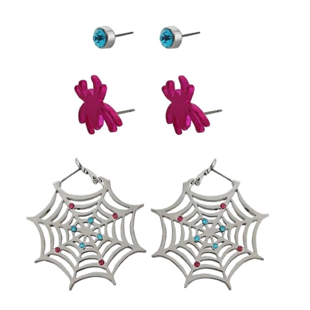 Marvel Spider-Gwen 3 Pack Earring Set - OS - NWT
