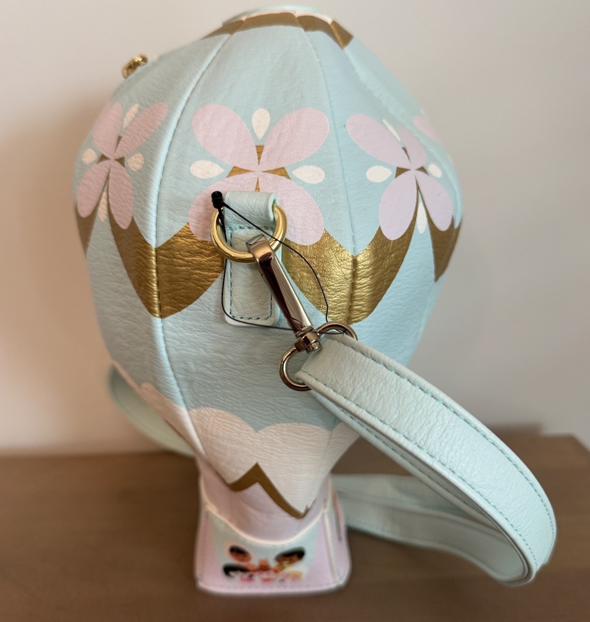 Disney Parks It’s A Small World Hot Air Balloon Cross Body Bag