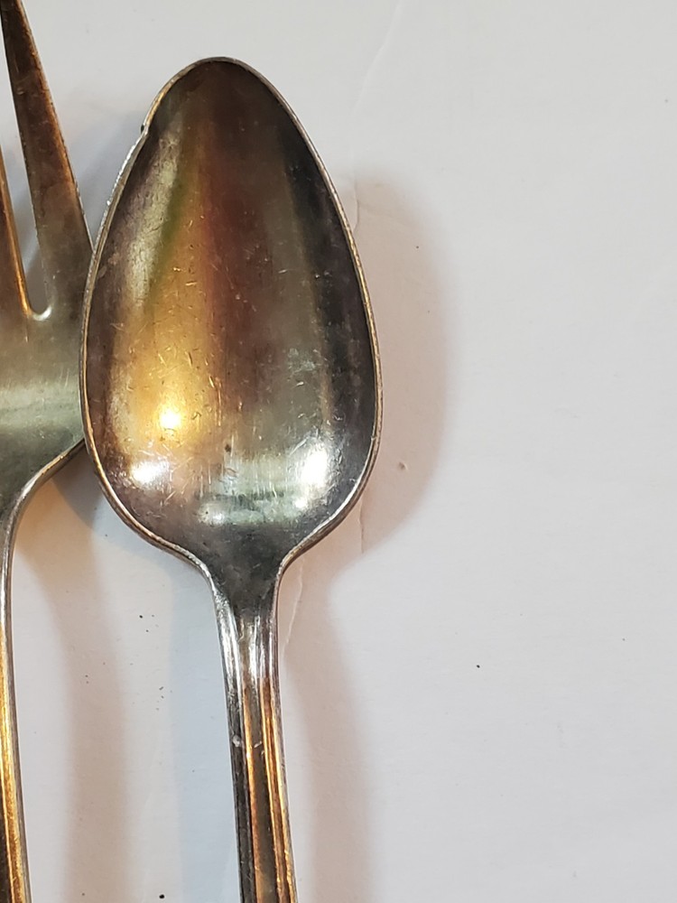 1847 Rogers Bros Eternally Yours Silverplate (7 pcs) 6 Forks, 1 spoon