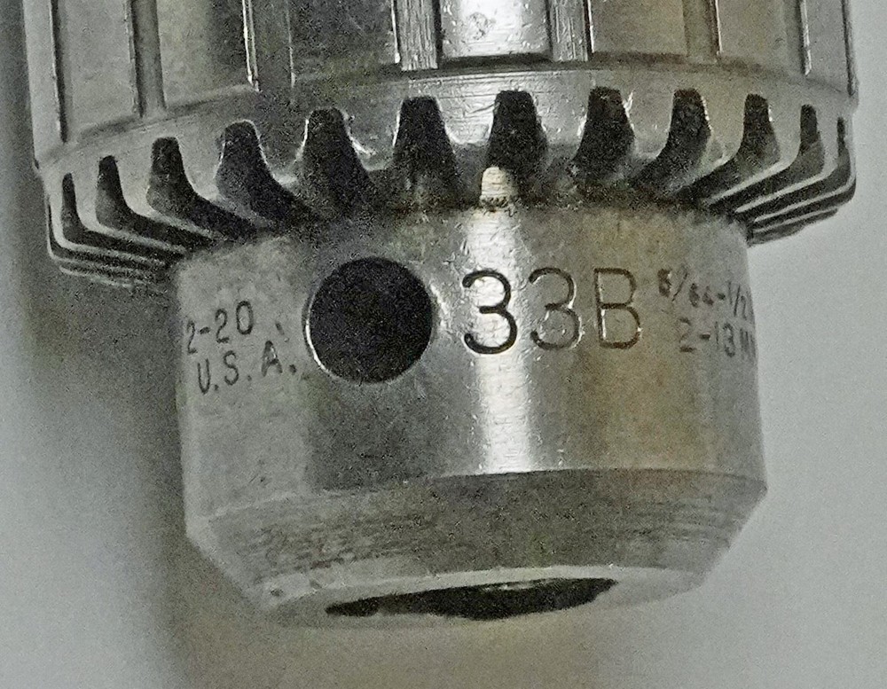APT NMTB40 .75 Quick Change Drill Chuck Holder w/ Jacobs 33B & Key