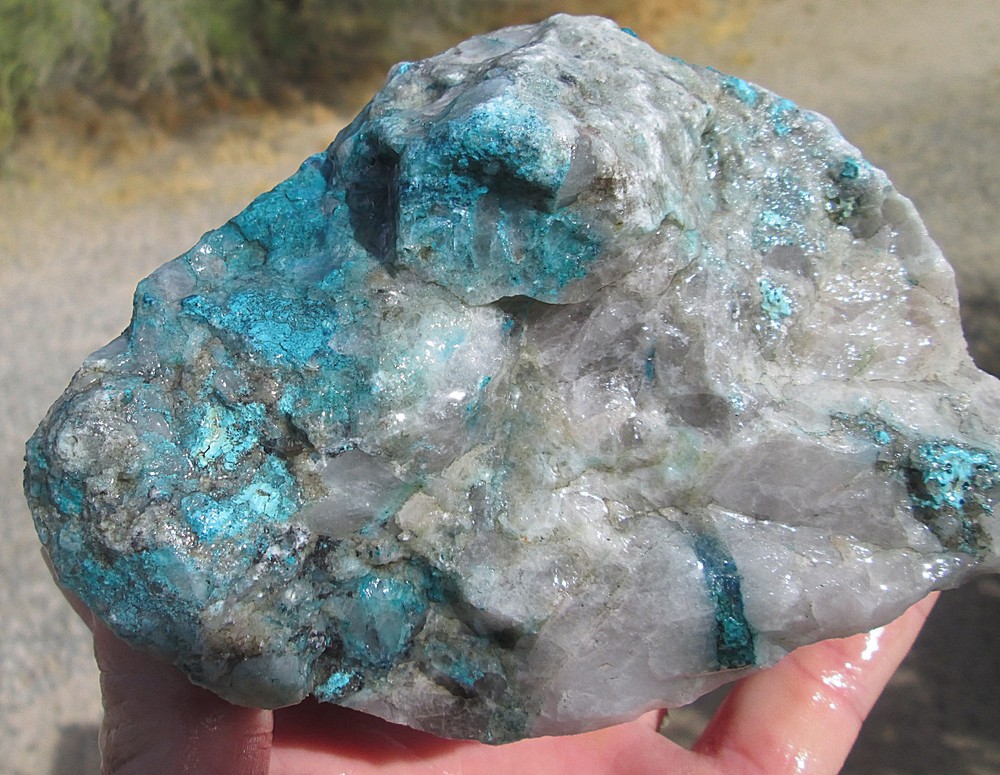 CHRYSOCOLLA ROUGH ~ 2 lbs 14 ozs