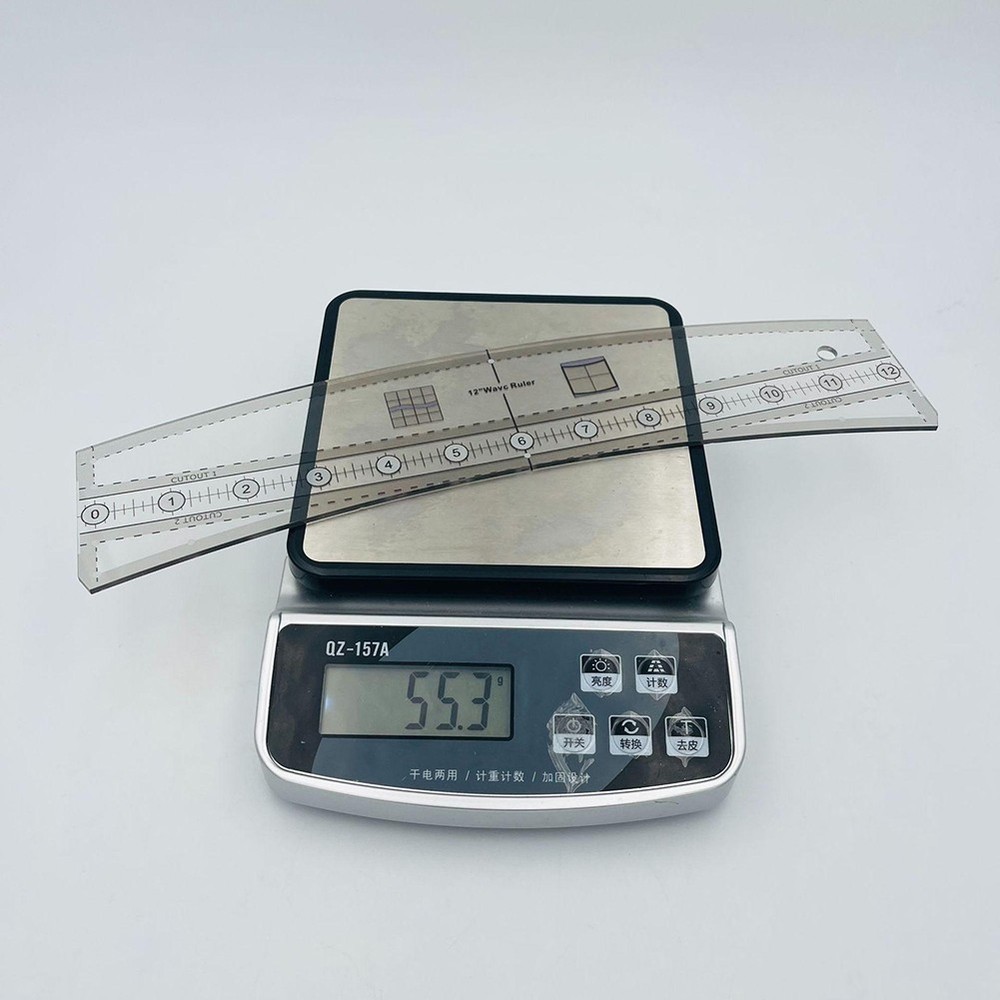 DIY Hand Patchwork Quilt Templates Wave Ruler For Perfect Waves 12 Inch