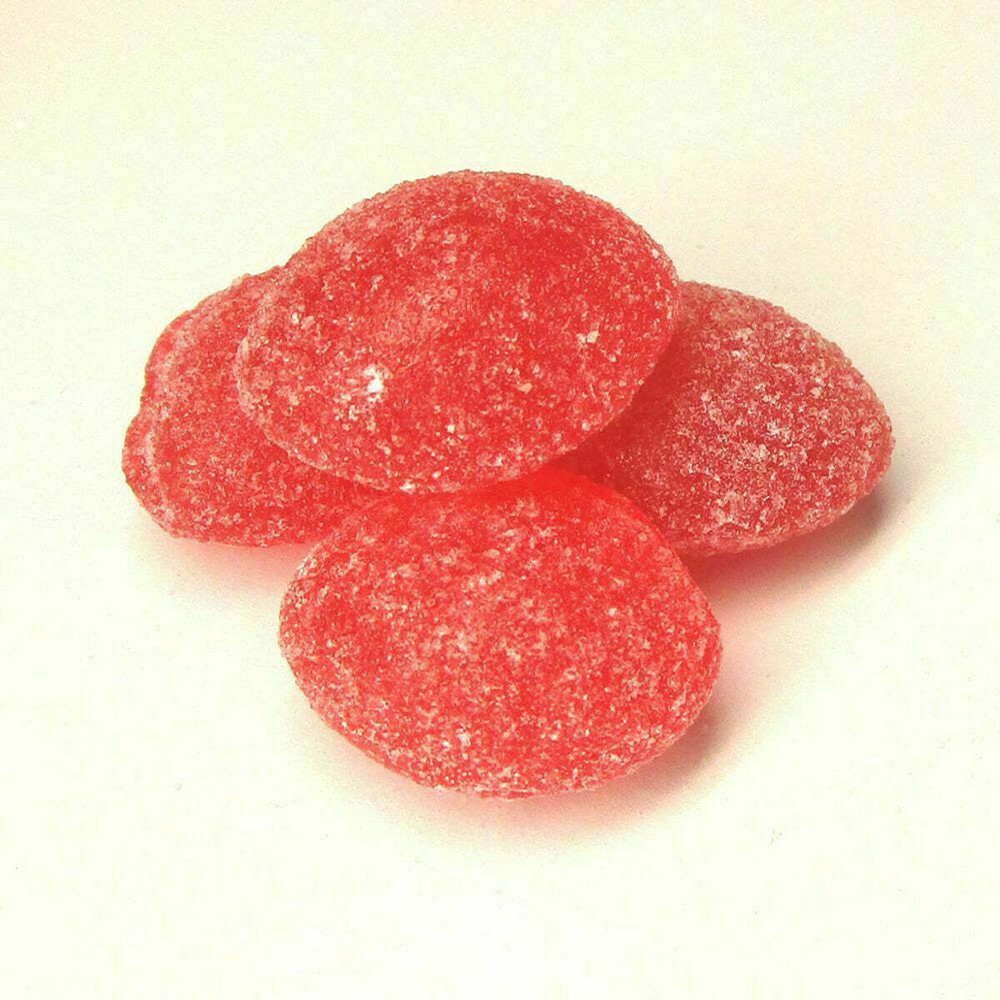 Claeys Sanded Cherry Drops Old Fashioned Nostalgic Candy , 4 lbs