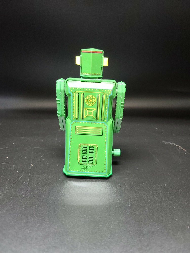 Masudaya 1997 Machine Man Tin Wind Up Robot 5"