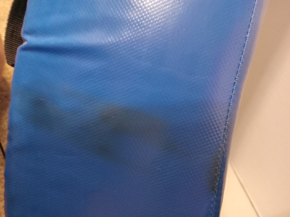 Title Boxing Pro Punch Shield Blue Curved Body Shield