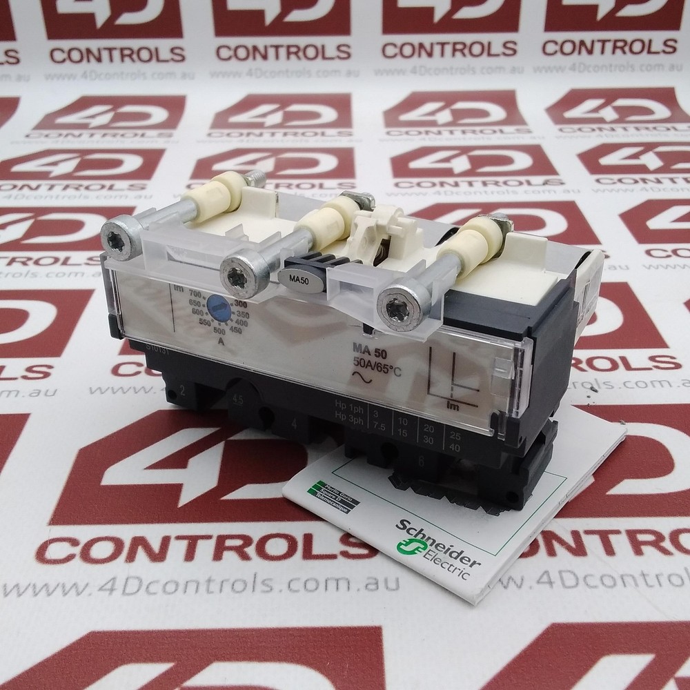 LV429121 | Schneider | Trip Unit, 50A, 3 Pole, Opened