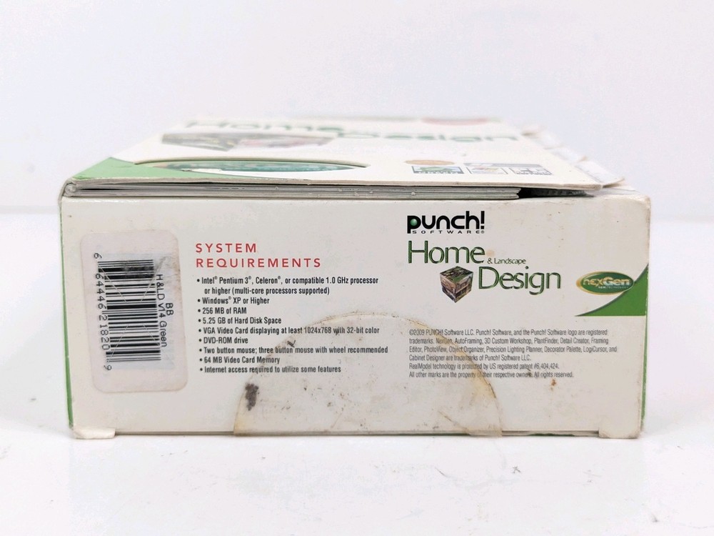 Punch Home & Landscape Design Suite PC DVD-ROM Software Complete Works