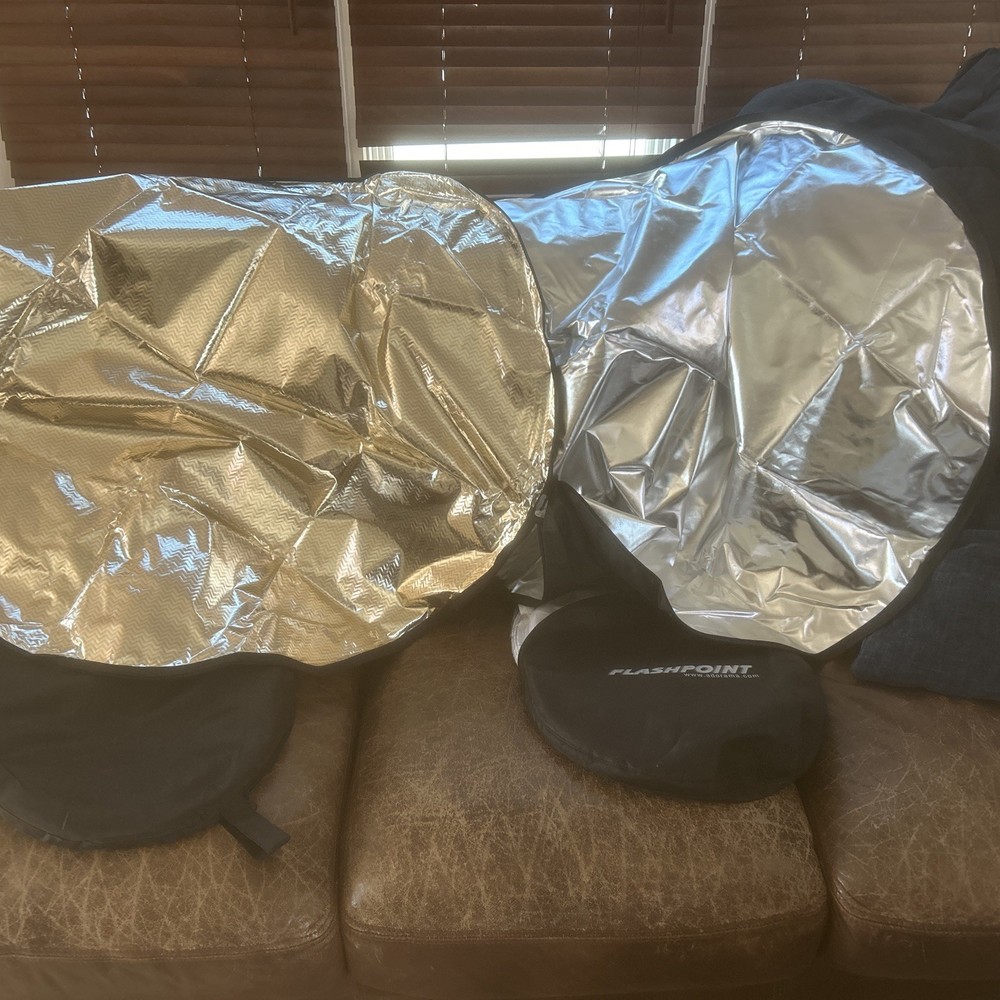 42" 5In1 Photography Round Light Reflector Collapsible Multi Disc Light Diffuser