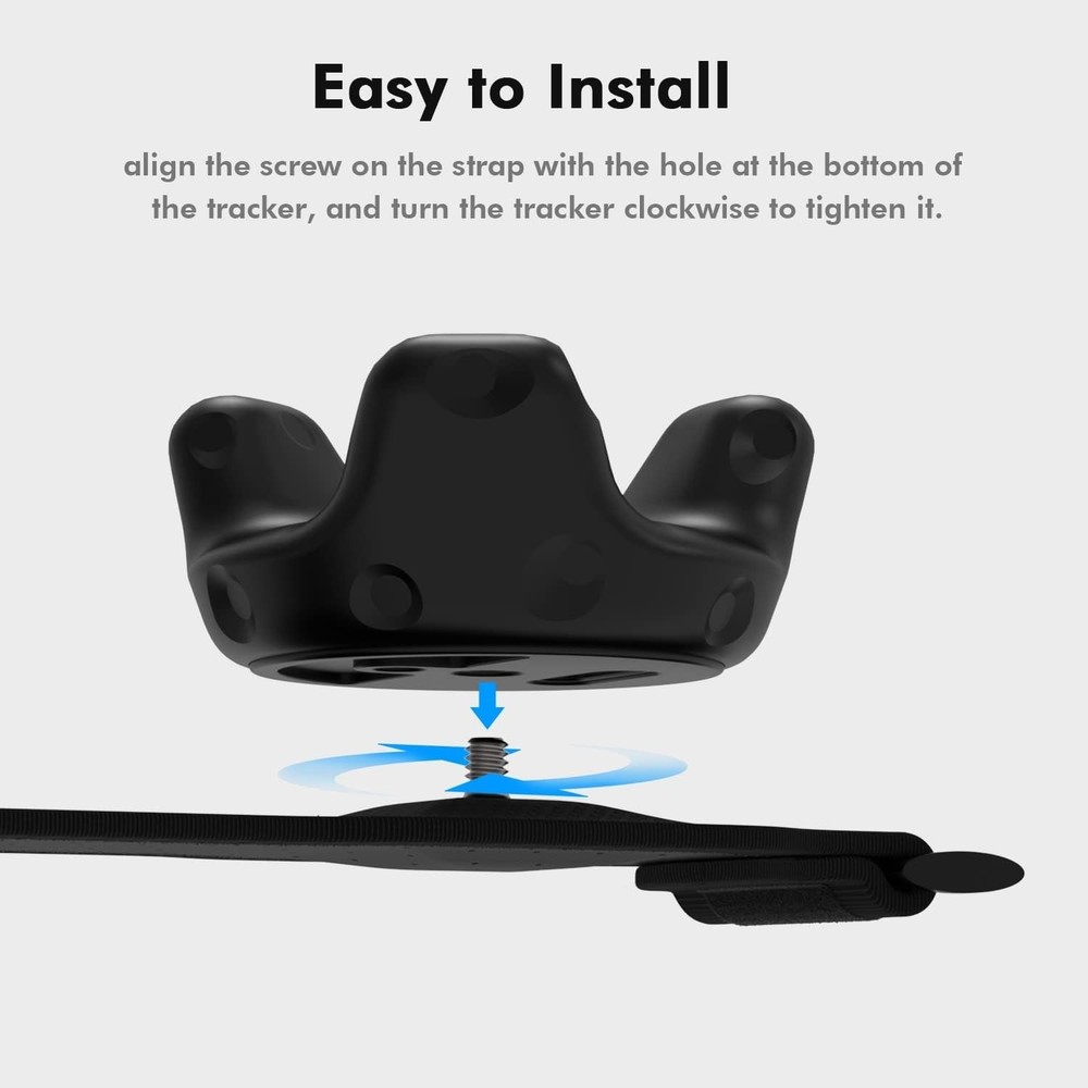 5-Pcs Full Body Straps for HTC Vive VR Tracker/Tracker(3.0) - Adjustable Waist B