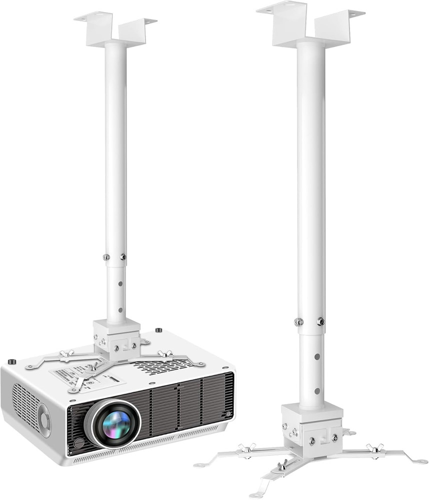 Upgraded Projector Ceiling Mount 23-39” / 58-100CM Heavy Duty Adjustable Projec