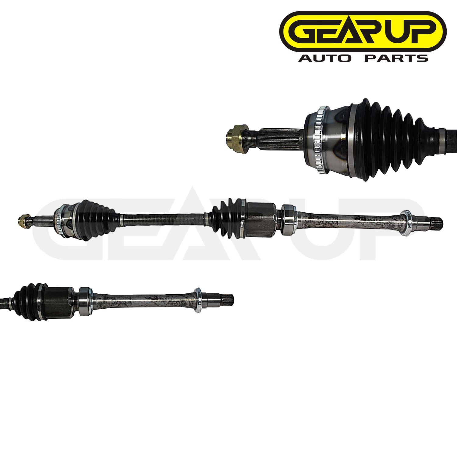Front Pair CV Axle Shaft Assembly for 2002-2009 Toyota Solara Camry 2.4L L4 FWD