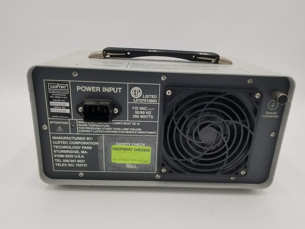 Luxtec Quartz Halogen Fiber optic light source universal series 1300