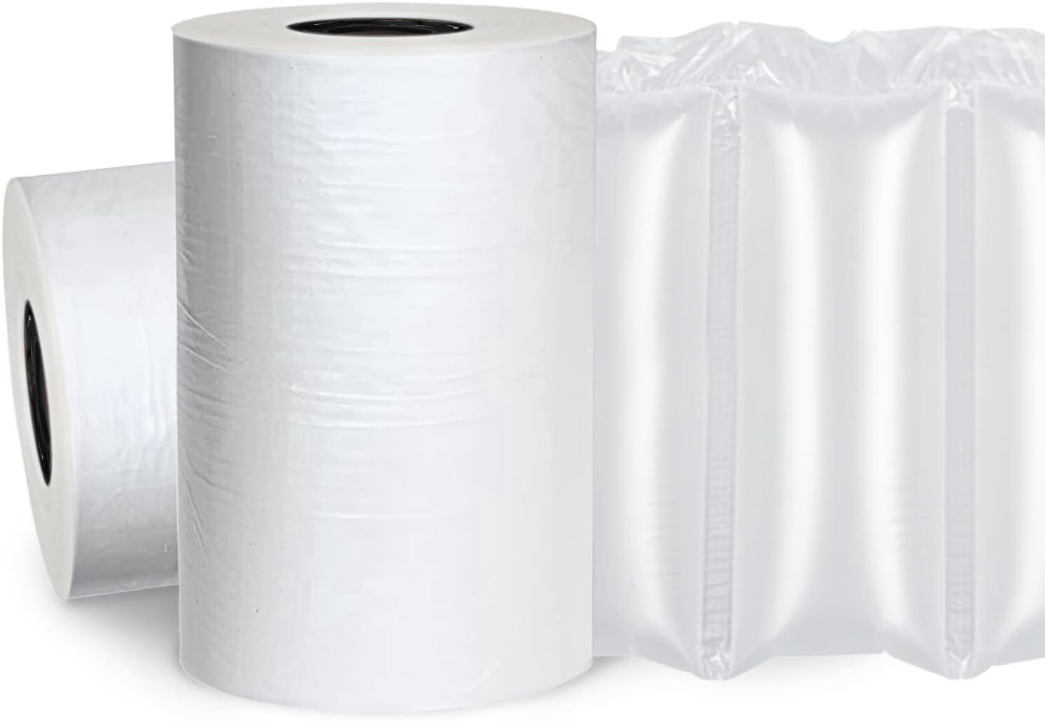 Air Pillow Film Bubble Cushion Roll Wrap Packaging 3000pc 984ft x 4" x 8"