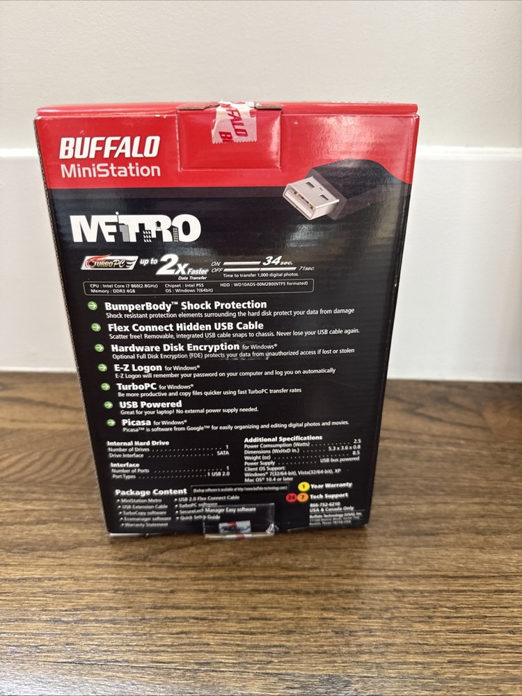 Buffalo Ministration 500gb