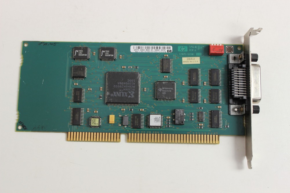 HP E2073-66501 ISA  HP-IB INTERFACE ADAPTER E2071/82341  WITH WARRANTY