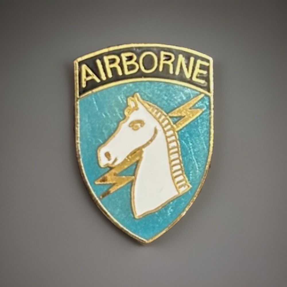 US Army 1st Special Operations Command Airborne Pin
