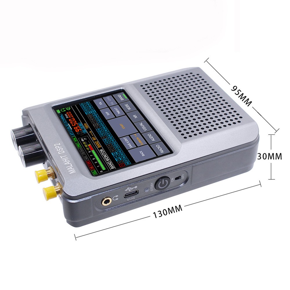 New Firmware 2.30 Second Generation Malahit-DSP2 SDR Malachite Receiver Radio E4