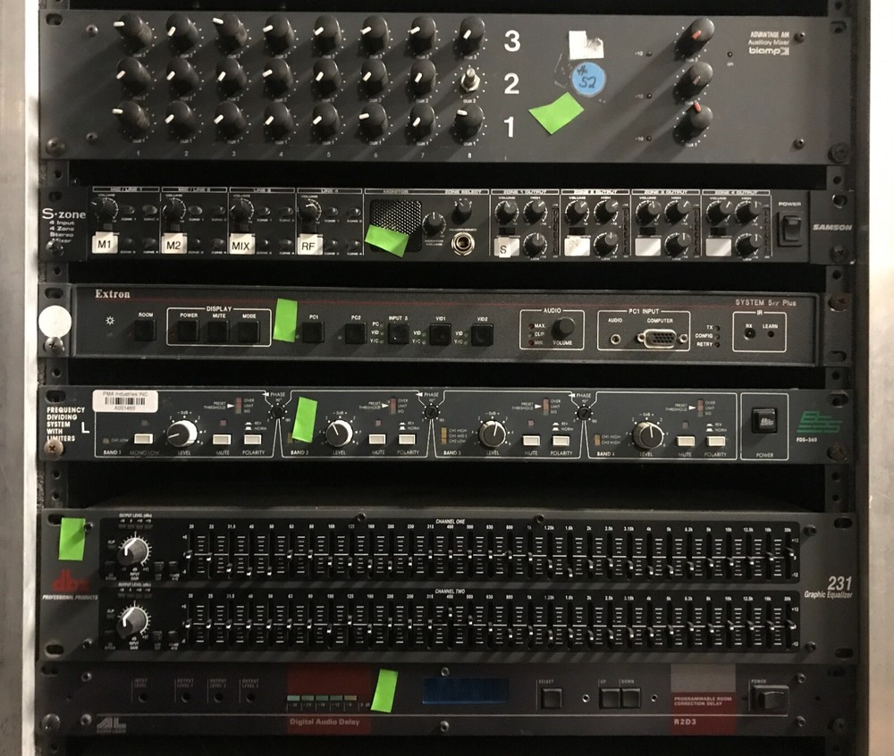 Biamp	"System One" Advantage AM Auxiliary Mixer