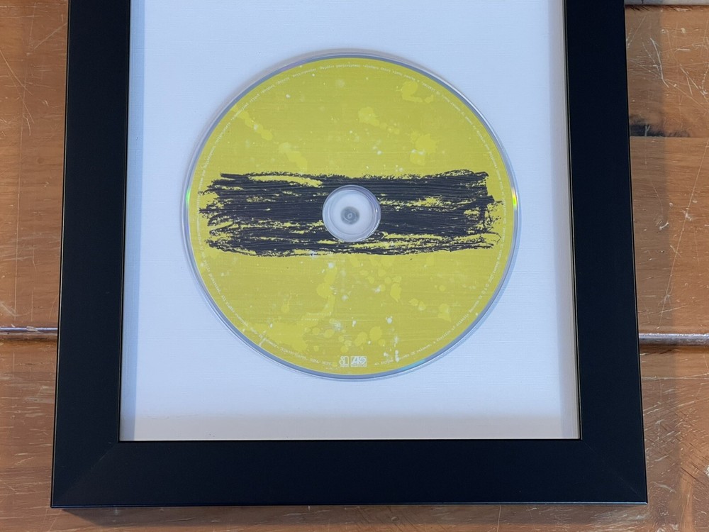 SIGNED & FRAMED Ed Sheeran Subtract CD Display W/ Autograph Insert