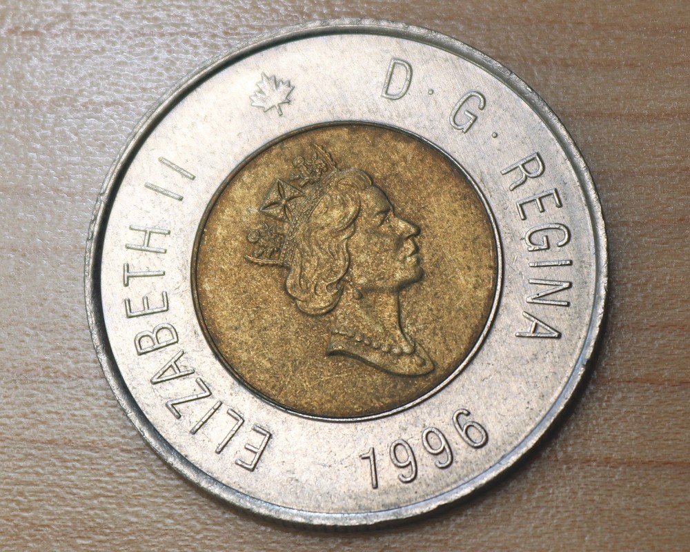 1996 Canada 2 Dollars Polar Bear