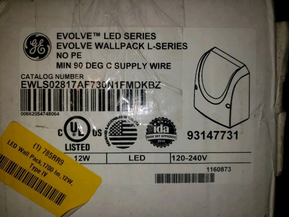 Current Evolve Ewls02817af730n1fmdkbz Led Wall Pack - Bronze