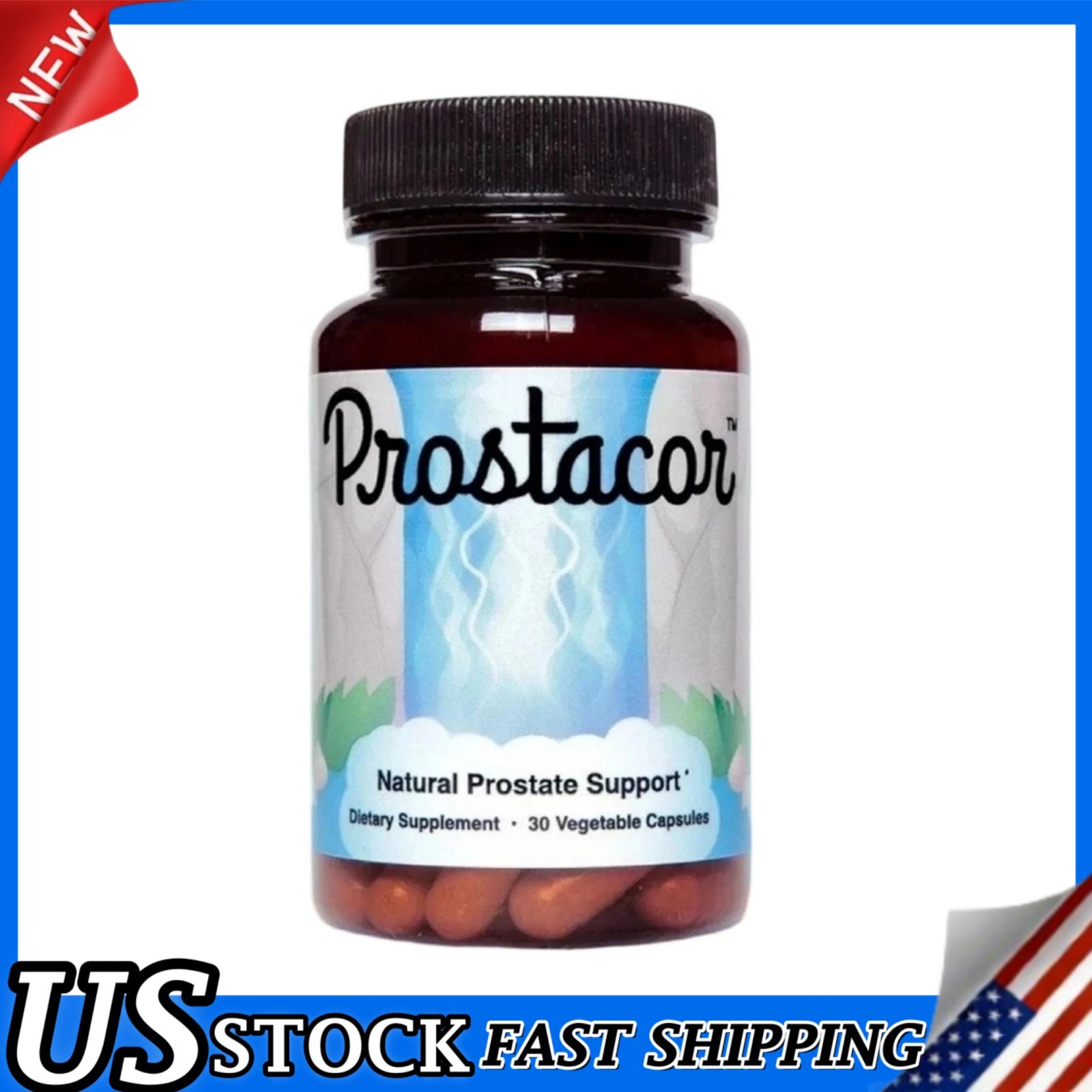 Prostacor Herbal Formula | Prostate Bladder & Urinary Support | 30 Veg.Caps👍