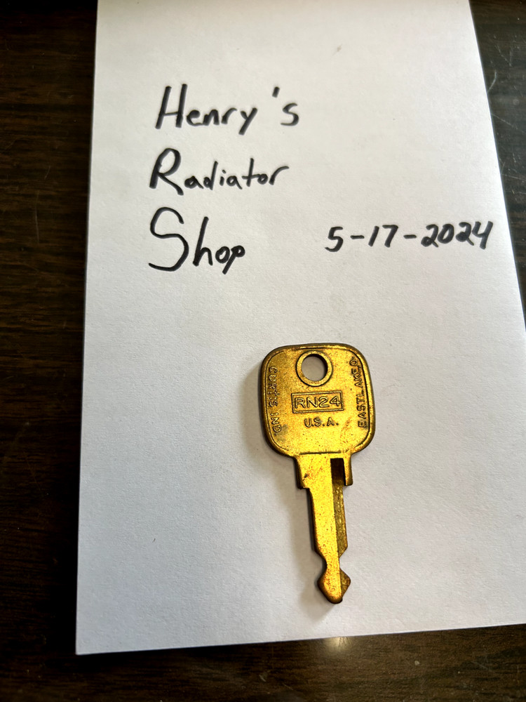 Curtis - RN-24 - Key Blank - Vintage