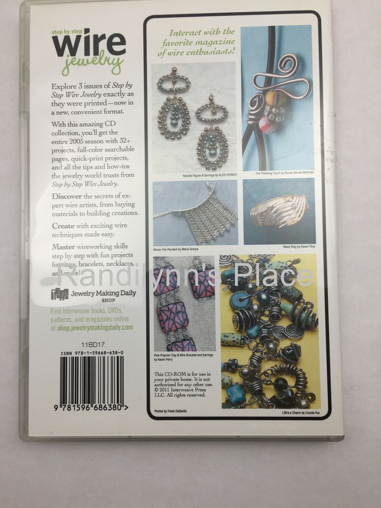 Step by Step Wire Jewelry 2005 Collection CD 3 Issues