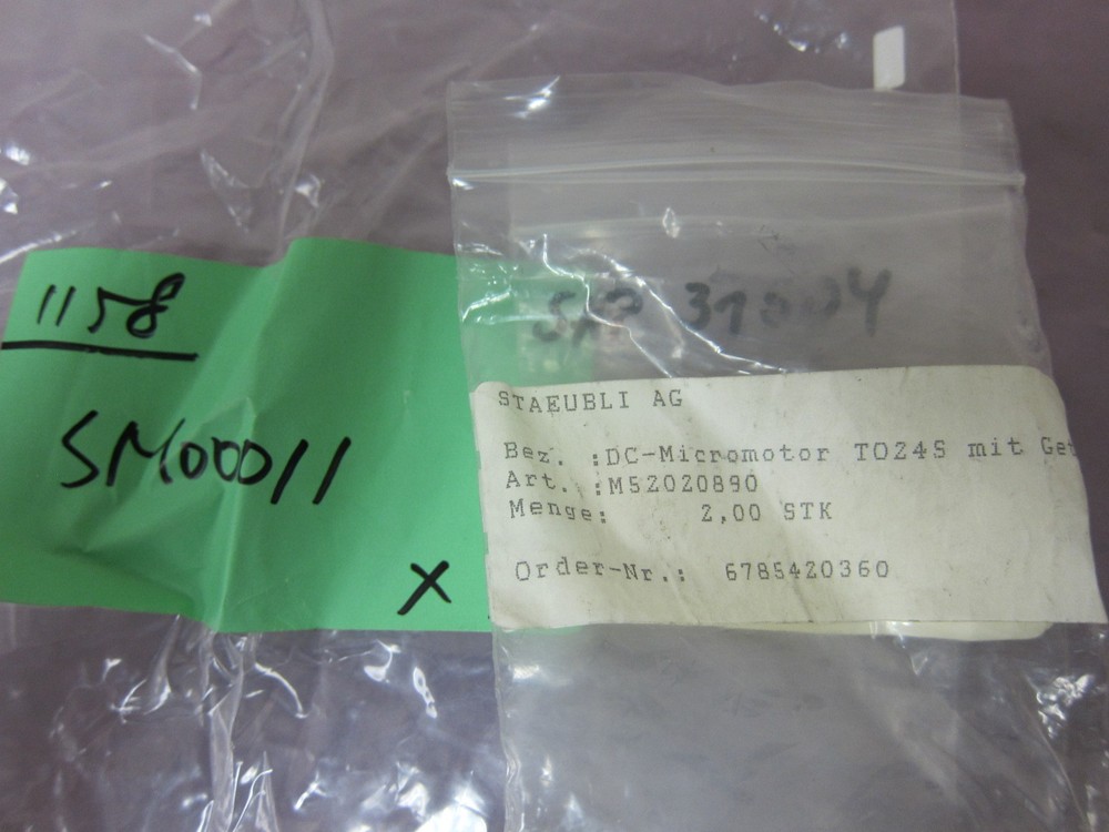 Staeubli AG T024S DC-Micromotor, 406492