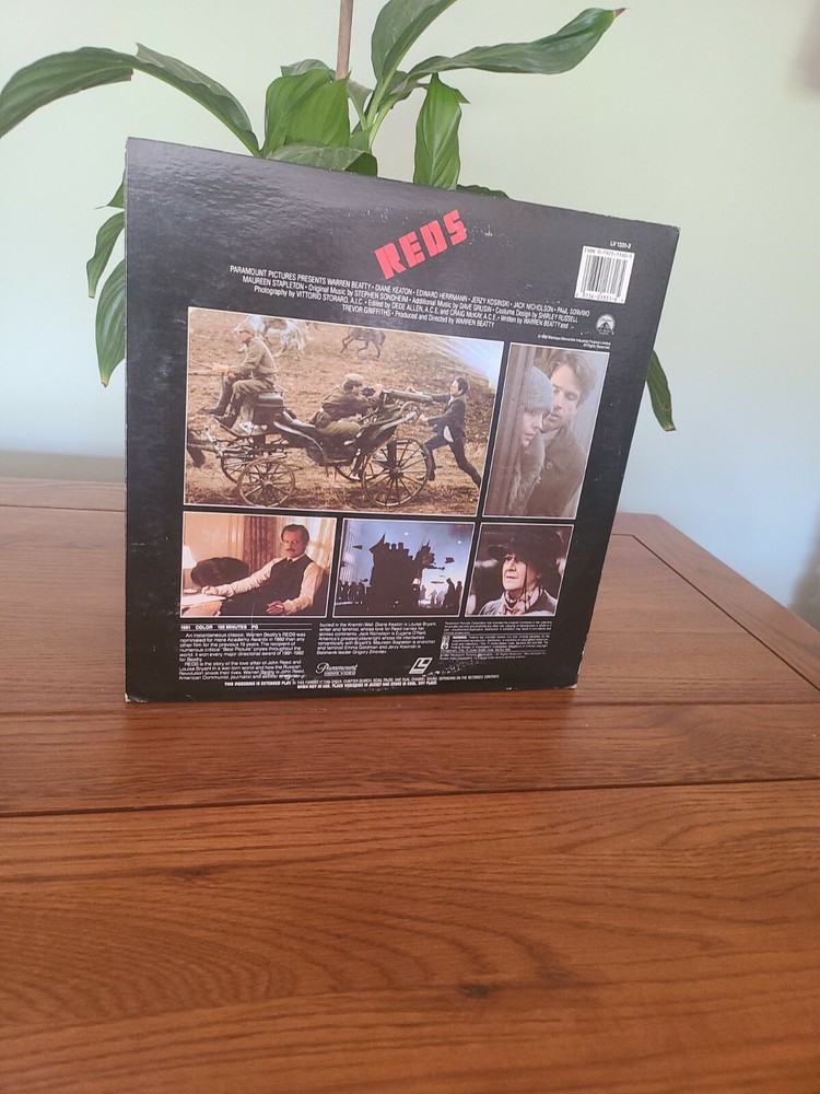 REDS Laserdisc 2 Discs Double gate sleeve. NTSC. Free Post