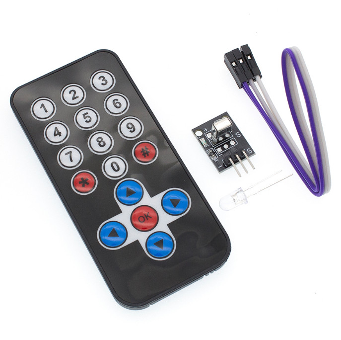 Infrared IR Wireless Remote Control Module Kits DIY Kit HX1838 For Raspberry