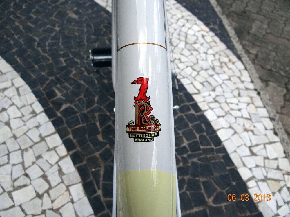 Raleigh Decals vintage bicycle