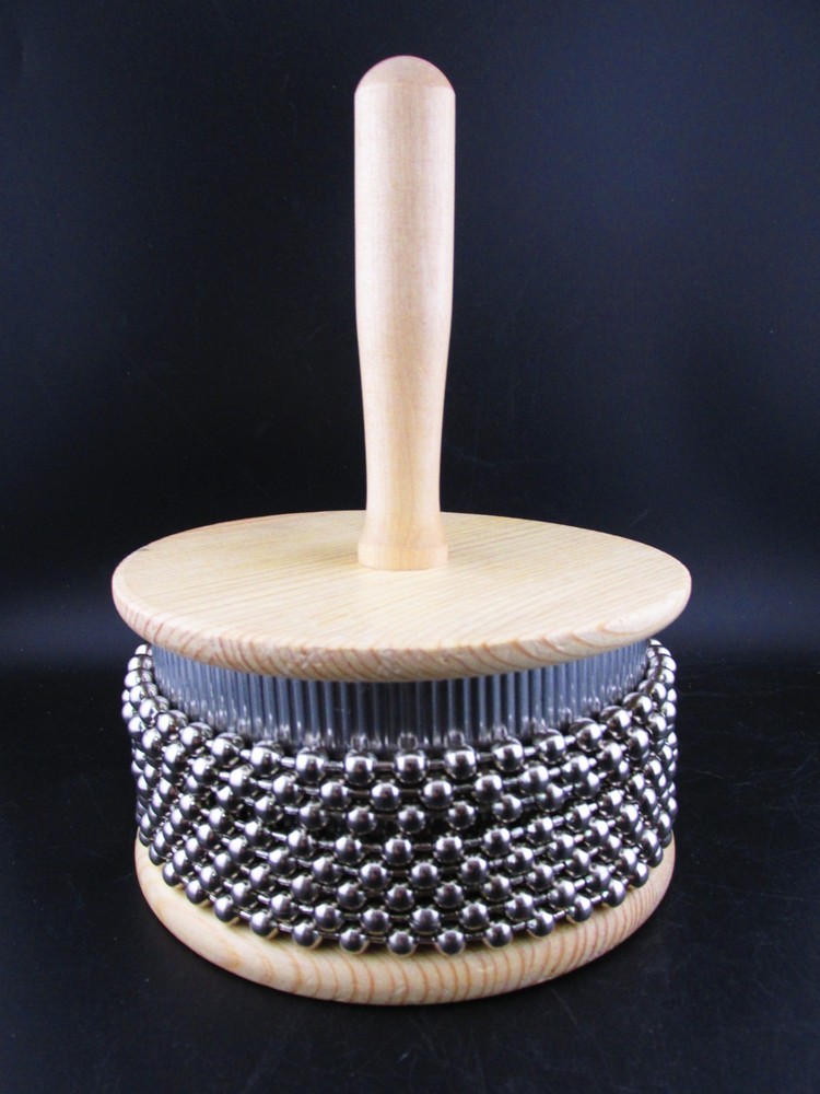 Wooden Cabasa Percussion Instrument