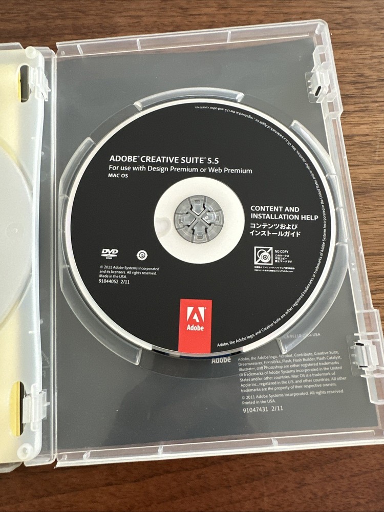 Adobe Creative Suite CS5 Student & Teacher Ed. WEB Premium for MAC DVDs w/Serial