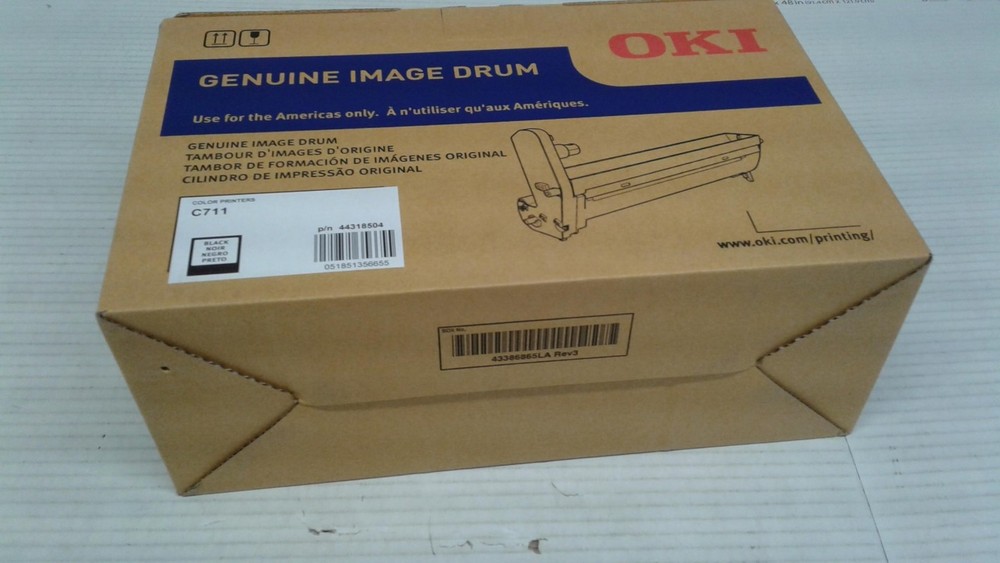 Okidata Image Drum 44318504 Black for Oki C711dn