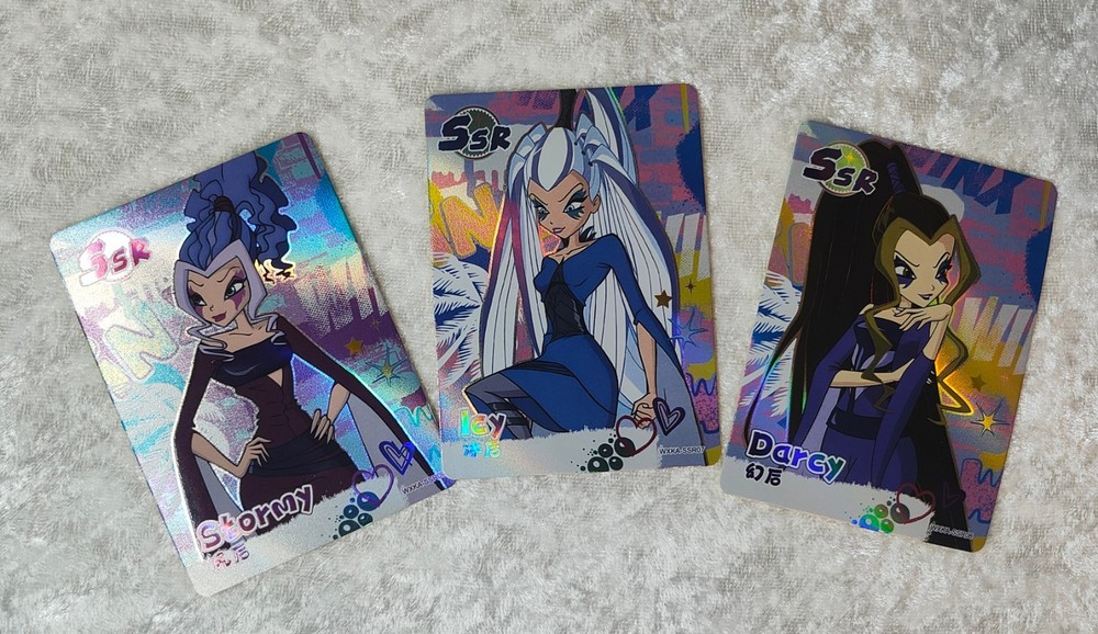 winx club trading cards