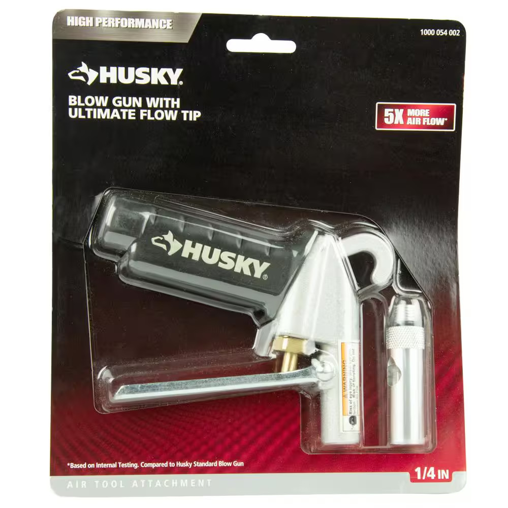 High Performance Blow Gun with Ultimate Flow Tip