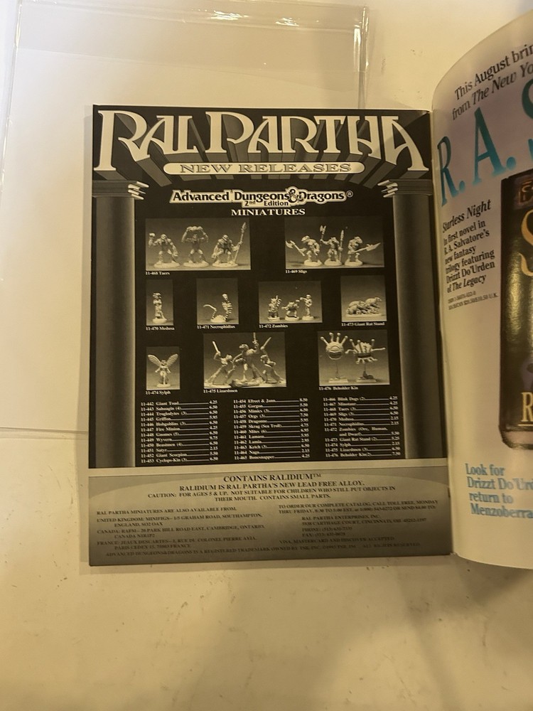 TSR: Dragon Magazine: Issue #196