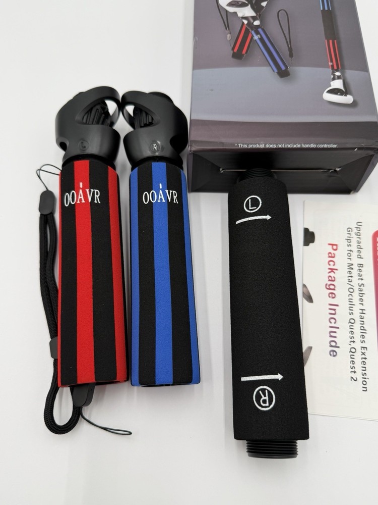 VR Handle Attachments for Quest 2 Controller - Enhanced Beat Saber Grips