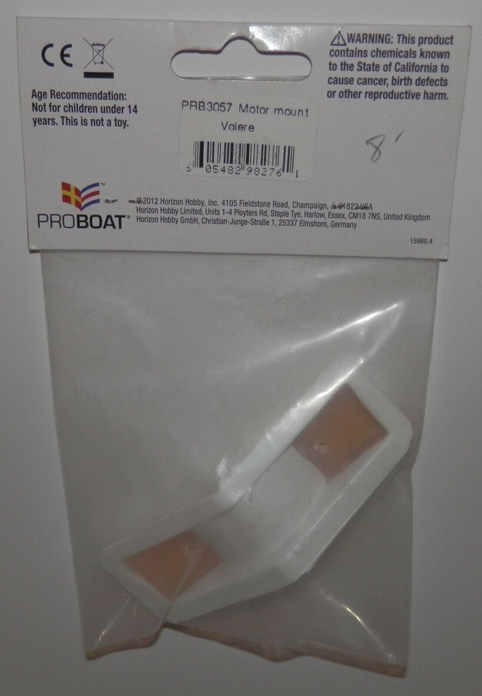 Pro Boat Motor Mount- Volere #PRB3057 NIP