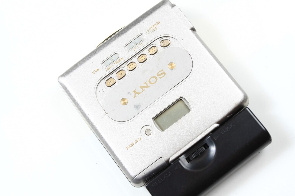Sony md minidisc player MZ-E35 working