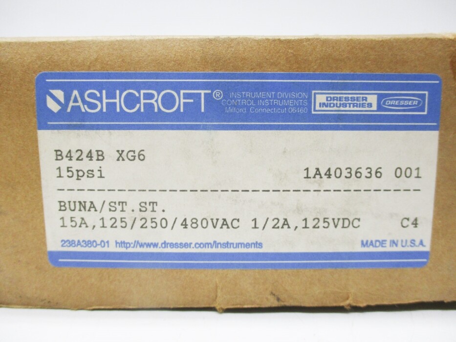 ASHCROFT B424BXG6 2400PSI NSMP