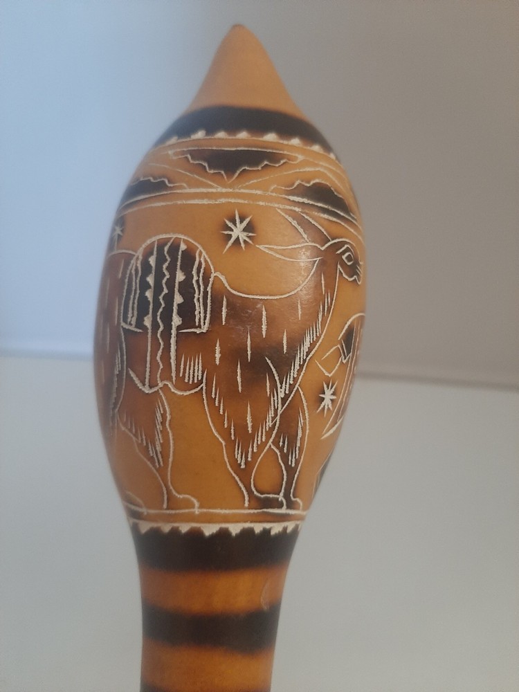Gourd Maraca Shaker Rattle