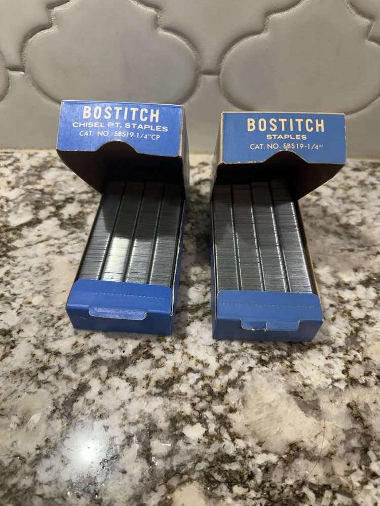 vintage Bostitch Chisel Point 5000 Standard Staples